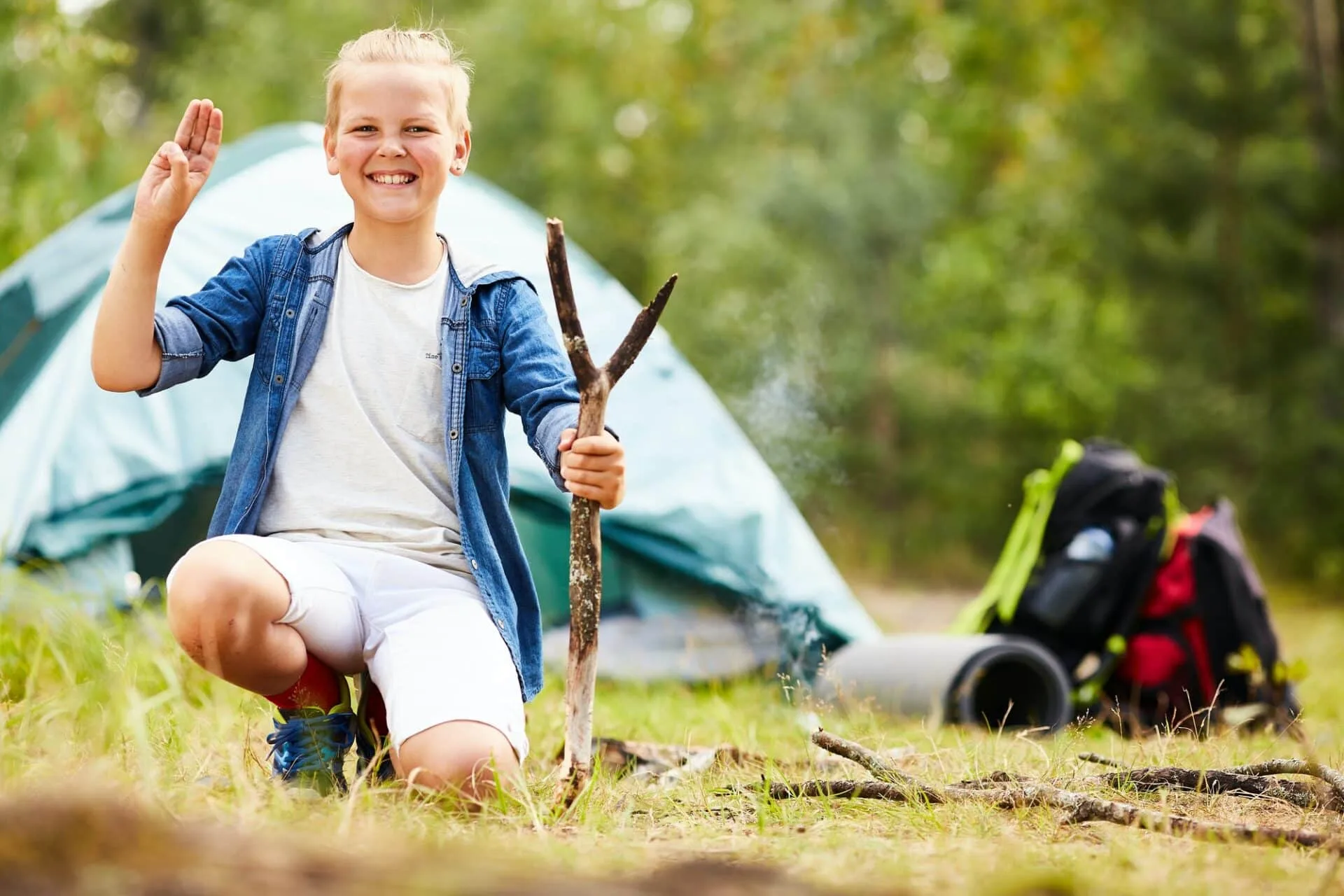 Familien-Camping: Der ultimative Leitfaden für Anfänger 5 Boy scout
