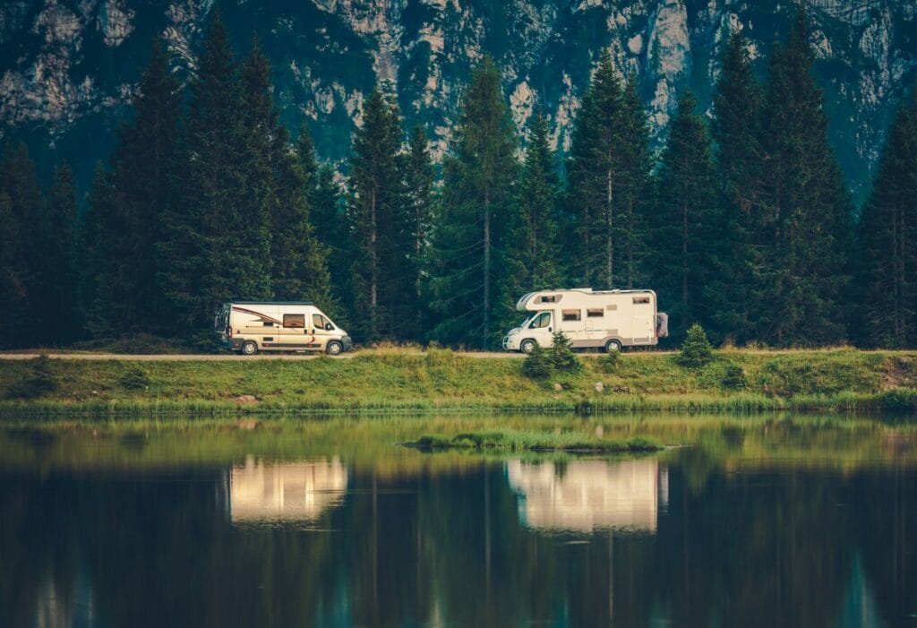 Campervan 7 Camper Vans and the Lake