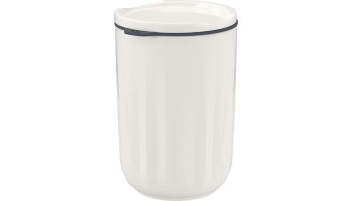 Villeroy & Boch Becher mit Deckel, weiß, 290ml 1 Villeroy & Boch Becher mit Deckel, weiß, 290ml