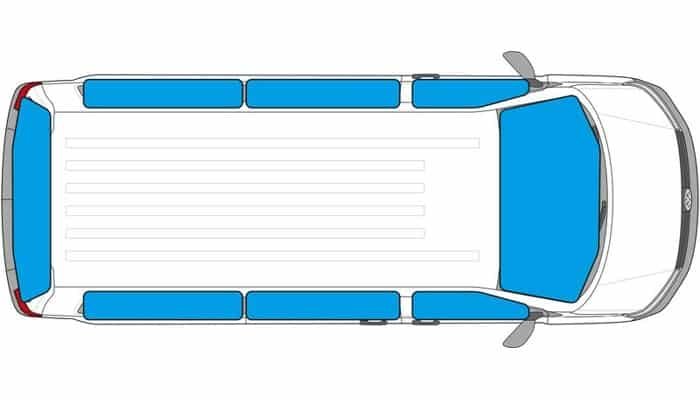 Carbest Fahrerhaus-Thermomatten-Set Isoflex für Mercedes Vito Bj. 1996-2003, 8-teilig 1 Carbest Fahrerhaus-Thermomatten-Set Isoflex für Mercedes Vito Bj. 1996-2003, 8-teilig