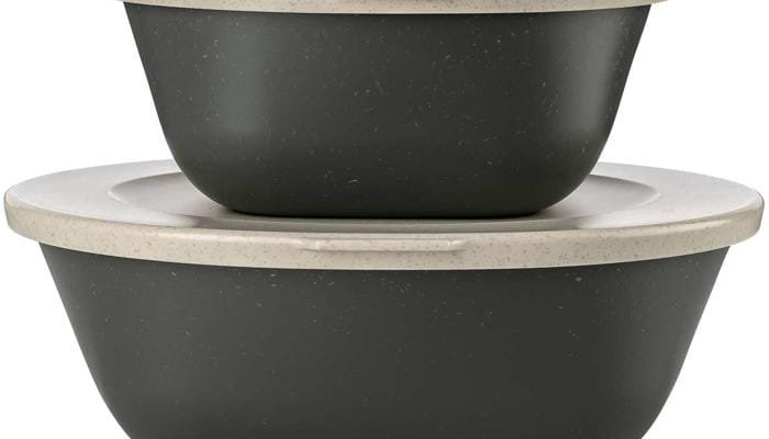 Koziol Connect Box Set mit Deckel, 2-teilig, nature ash grey 1 Koziol Connect Box Set mit Deckel, 2-teilig, nature ash grey