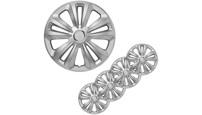 Pro Plus Terra Radblenden Set, 4 Stück, 16 zoll, silber 1 Pro Plus Terra Radblenden Set, 4 Stück, 16 zoll, silber