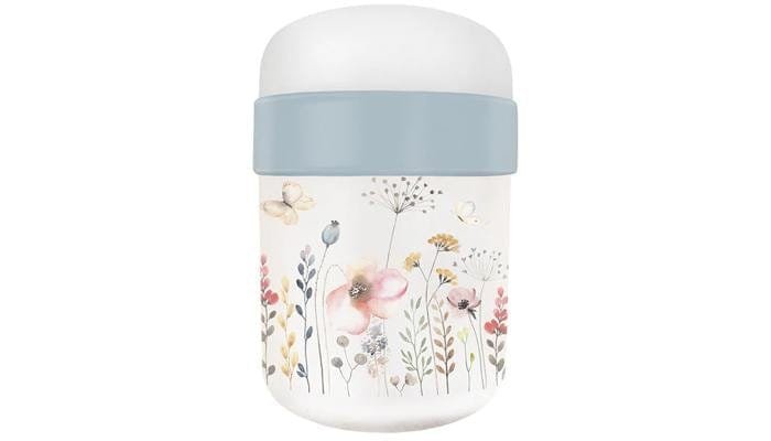 bioloco plant Lunchpot, watercolor flowers 1 bioloco plant Lunchpot, watercolor flowers