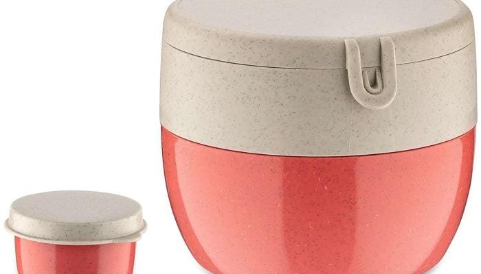 Koziol Bentobox, 3-teilig, M, coral 1 Koziol Bentobox, 3-teilig, M, coral