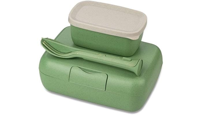 Koziol Candy Ready Lunchbox Set, 3-teilig, leaf green 1 Koziol Candy Ready Lunchbox Set, 3-teilig, leaf green
