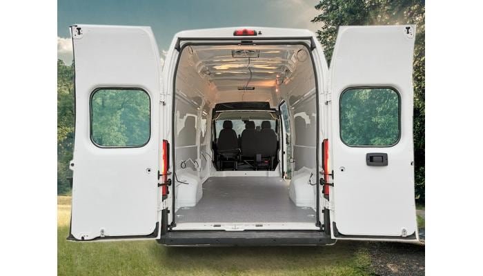 Innenverkleidung, passend für Fiat Ducato/Peugeot Boxer/Citroën Jumper/Opel Movano ab 2006, links, L3/H2, weiß 1 Innenverkleidung, passend für Fiat Ducato/Peugeot Boxer/Citroën Jumper/Opel Movano ab 2006, links, L3/H2, weiß