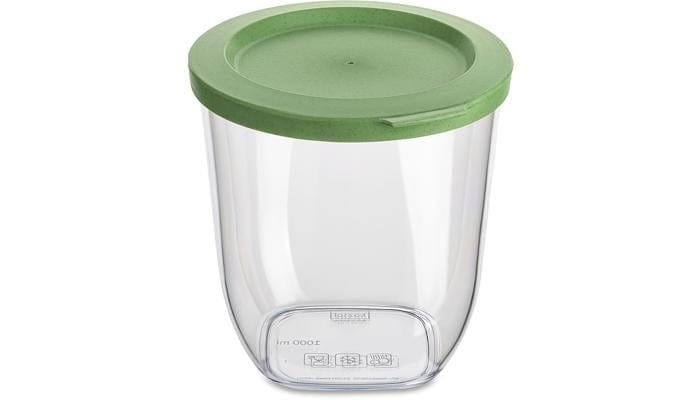 Koziol Connect dry Storage Vorratsdose, S, nature leaf grün 1 Koziol Connect dry Storage Vorratsdose, S, nature leaf grün