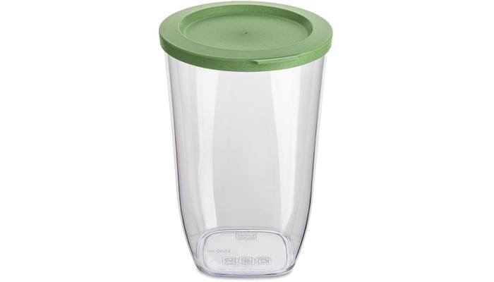 Koziol Connect dry Storage Vorratsdose, M, nature leaf grün 1 Koziol Connect dry Storage Vorratsdose, M, nature leaf grün