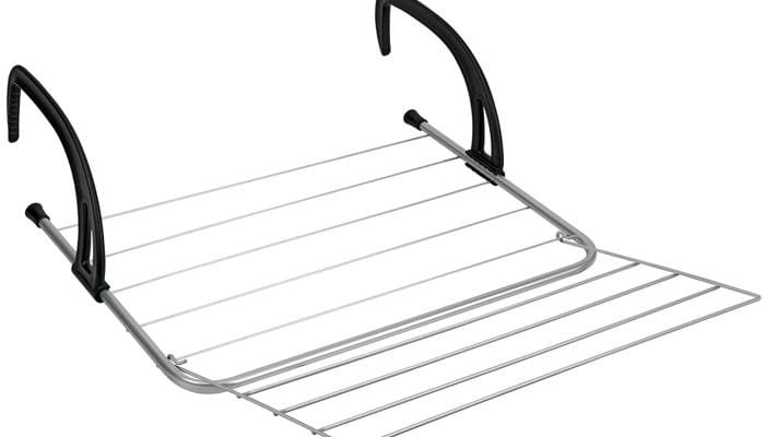 Metaltex Seram Balkon Trockner, schwarz 1 Metaltex Seram Balkon Trockner, schwarz