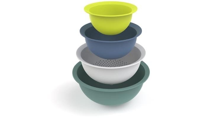 Rotho Caruba Schüssel Set mit Sieb, 4-teilig 1 Rotho Caruba Schüssel Set mit Sieb, 4-teilig