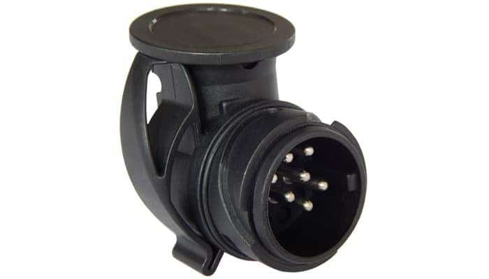 Erich Jäger Shorty Minikurzadapter, 13-polig auf 7-polig 1 Erich Jäger Shorty Minikurzadapter, 13-polig auf 7-polig