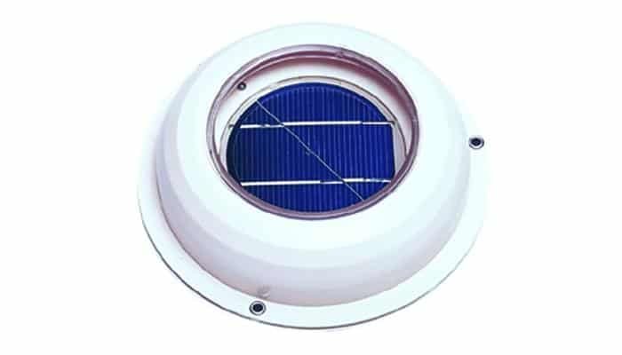 Lilie Solar-Ventilator, weiß 1 Lilie Solar-Ventilator, weiß