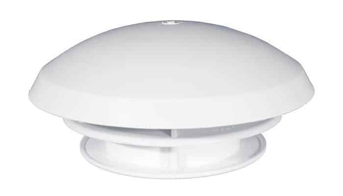 Knorz Dachlüfter mit Innengitter, weiß 1 Knorz Dachlüfter mit Innengitter, weiß