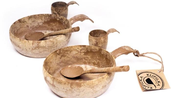 Kupilka Start the day Geschirr-Set, 6-teilig, braun 1 Kupilka Start the day Geschirr-Set, 6-teilig, braun