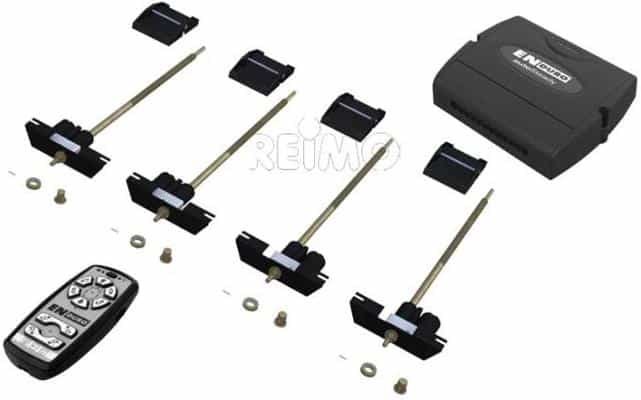 AutoSteady Spindelmotoren-Satz 4 Stück mit Fernbedienung 1 AutoSteady Spindelmotoren-Satz 4 Stück mit Fernbedienung