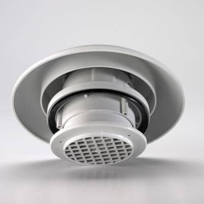 Comet Dachlüfter, lichtgrau, 12 Volt 1 Comet Dachlüfter, lichtgrau, 12 Volt