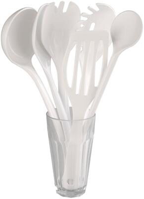 WACA Küchenhelferset, weiß, 6-teilig 1 WACA Küchenhelferset, weiß, 6-teilig