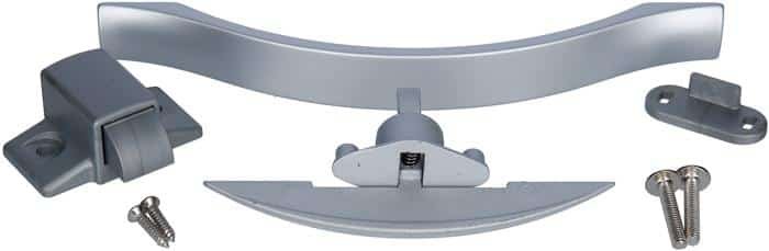 Schrankgriff silber matt 1 Schrankgriff silber matt