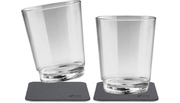 silwy Magnet Trinkbecher, 250ml, 2er Set, transparent 1 silwy Magnet Trinkbecher, 250ml, 2er Set, transparent