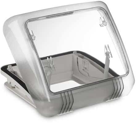 Dometic Micro Heki Dachhaube, 28x28cm, ohne Zwangsbelüftung & mit Rollo 1 Dometic Micro Heki Dachhaube, 28x28cm, ohne Zwangsbelüftung & mit Rollo