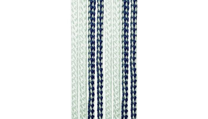Arisol Korda Kordelvorhang, 60x190cm, blau/weiß 1 Arisol Korda Kordelvorhang, 60x190cm, blau/weiß