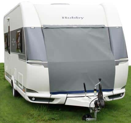 Hindermann Wintertime Caravan Bugschutzplane mit Fenster, 180x160cm 1 Hindermann Wintertime Caravan Bugschutzplane mit Fenster, 180x160cm