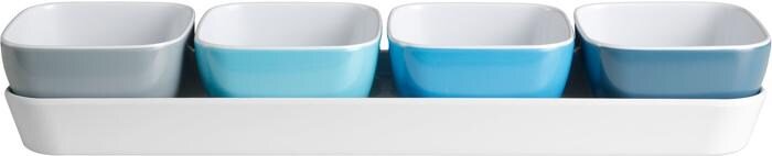 Brunner Spectrum Aquarius Appetizer Set, 4 Schalen 1 Brunner Spectrum Aquarius Appetizer Set, 4 Schalen