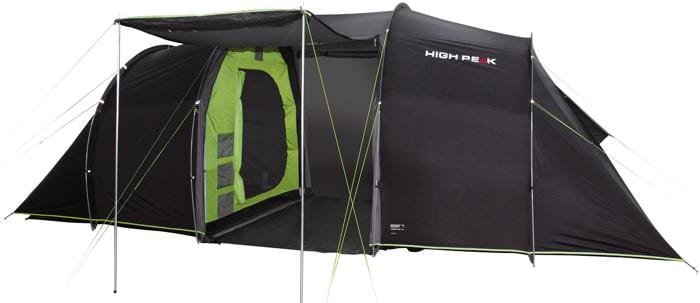 High Peak Vis-a-Vis Tauris 4 Zelt, 4-Personen, 440x240cm, dunkelgrau/grün 1 High Peak Vis-a-Vis Tauris 4 Zelt, 4-Personen, 440x240cm, dunkelgrau/grün