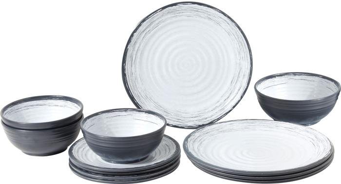 Brunner Granada Midday Geschirrset, 12-teilig 1 Brunner Granada Midday Geschirrset, 12-teilig