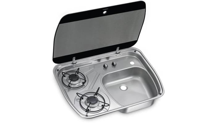 Dometic HSG 2445 Kombi Kochmulde und Spüle, 30mbar 1 Dometic HSG 2445 Kombi Kochmulde und Spüle, 30mbar