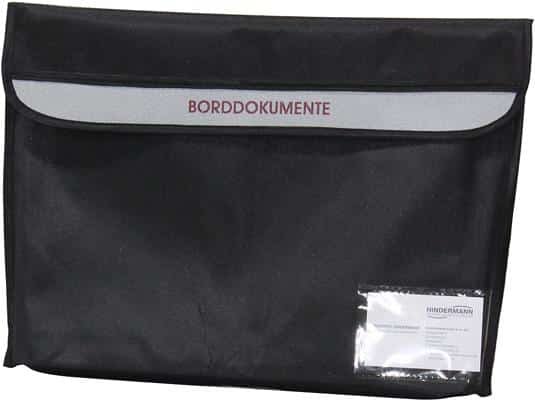 Hindermann Bordtasche, Nylon, schwarz 1 Hindermann Bordtasche, Nylon, schwarz