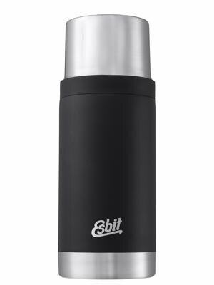 Esbit Sculptor Isolierflasche mit Zusatzbecher, Edelstahl, 750ml, schwarz 1 Esbit Sculptor Isolierflasche mit Zusatzbecher, Edelstahl, 750ml, schwarz