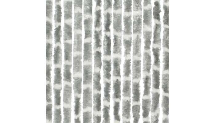 Travellife Chenille Türvorhang, 56x185 cm, grau/weiß 1 Travellife Chenille Türvorhang, 56x185 cm, grau/weiß