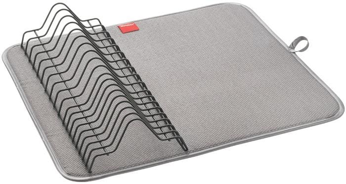 Metaltex dry-tex Lava Spülkorb mit Microfaser Abtropfmatte 1 Metaltex dry-tex Lava Spülkorb mit Microfaser Abtropfmatte