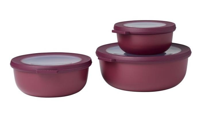 Mepal Cirqula Multischüssel-Set, flach, 3-teilig, nordic berry 1 Mepal Cirqula Multischüssel-Set, flach, 3-teilig, nordic berry