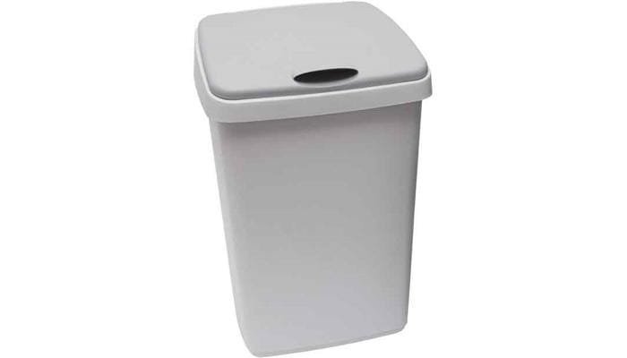 Sunware Klappdeckeleimer, 10L, grau 1 Sunware Klappdeckeleimer, 10L, grau