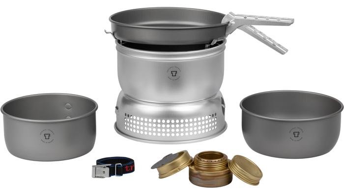 Trangia 25 UL/HA Sturmkocher, Spiritus, mit Pfanne 1 Trangia 25 UL/HA Sturmkocher, Spiritus, mit Pfanne