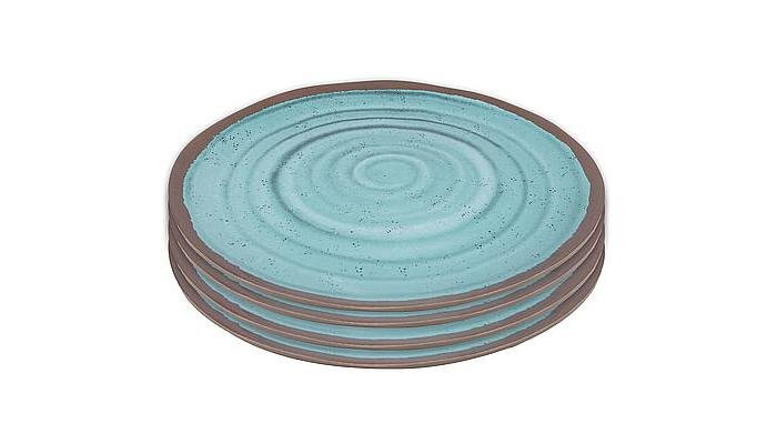 Bo-Camp Halo Essteller, Ø27,6cm, 4er-Set, aqua 1 Bo-Camp Halo Essteller, Ø27,6cm, 4er-Set, aqua