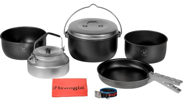 Trangia 24-T Camping Kochset, Aluminium, 8-teilig 1 Trangia 24-T Camping Kochset, Aluminium, 8-teilig