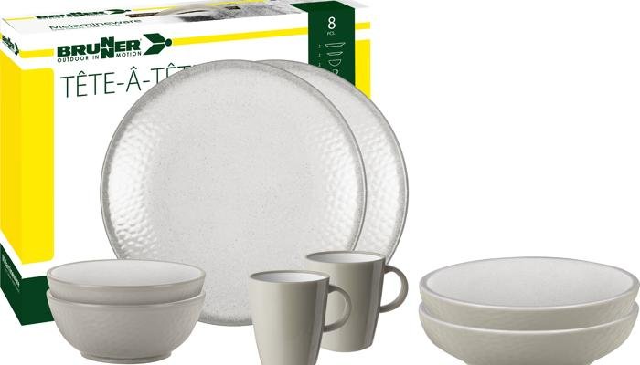 Brunner Amadè Tête-à-Tête Geschirrset, 8-teilig 1 Brunner Amadè Tête-à-Tête Geschirrset, 8-teilig
