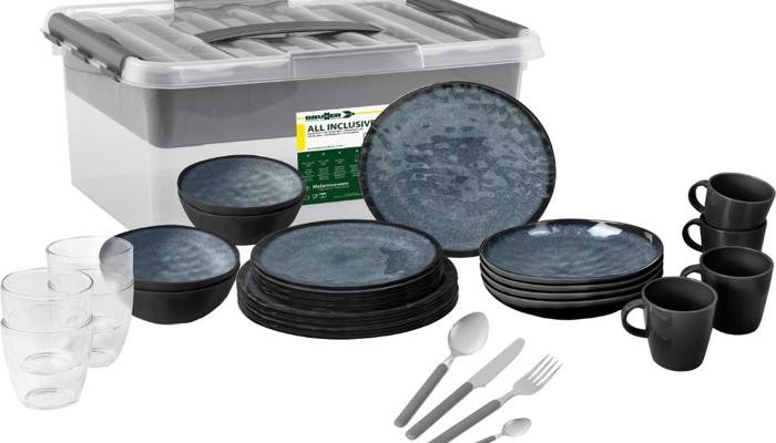 Brunner Venetian All Inclusive VIP Geschirrset, 41-teilig 1 Brunner Venetian All Inclusive VIP Geschirrset, 41-teilig