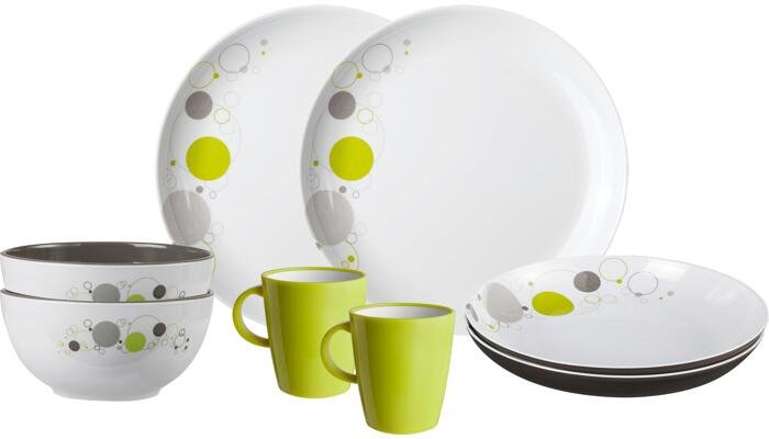 Brunner Space Tête-à-Tête Geschirrset, 8-teilig 1 Brunner Space Tête-à-Tête Geschirrset, 8-teilig