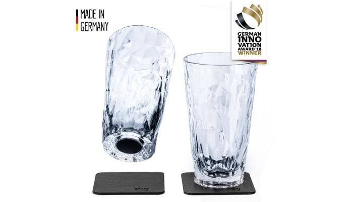 silwy Magnet Longdrinkgläser, Kunststoff, 300ml, 2er Set, transparent 1 silwy Magnet Longdrinkgläser, Kunststoff, 300ml, 2er Set, transparent