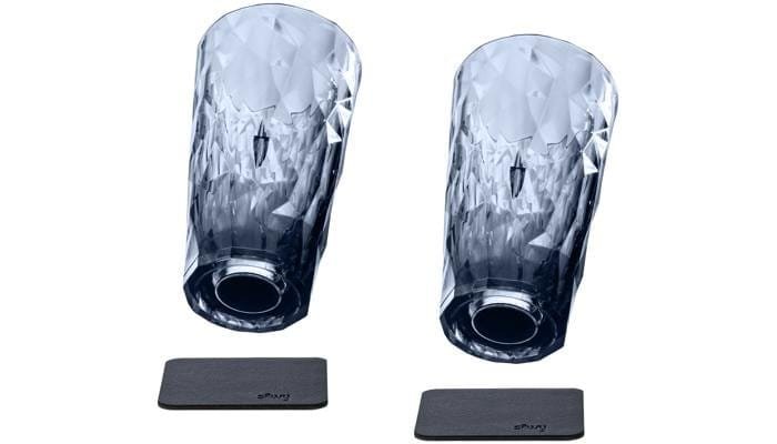 silwy Magnet Longdrinkgläser, Kunststoff, 300ml, 2er Set, grau 1 silwy Magnet Longdrinkgläser, Kunststoff, 300ml, 2er Set, grau