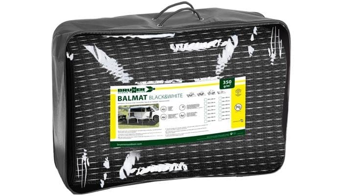 Brunner Balmat Zeltteppich, 250x600cm, schwarz/weiß 1 Brunner Balmat Zeltteppich, 250x600cm, schwarz/weiß