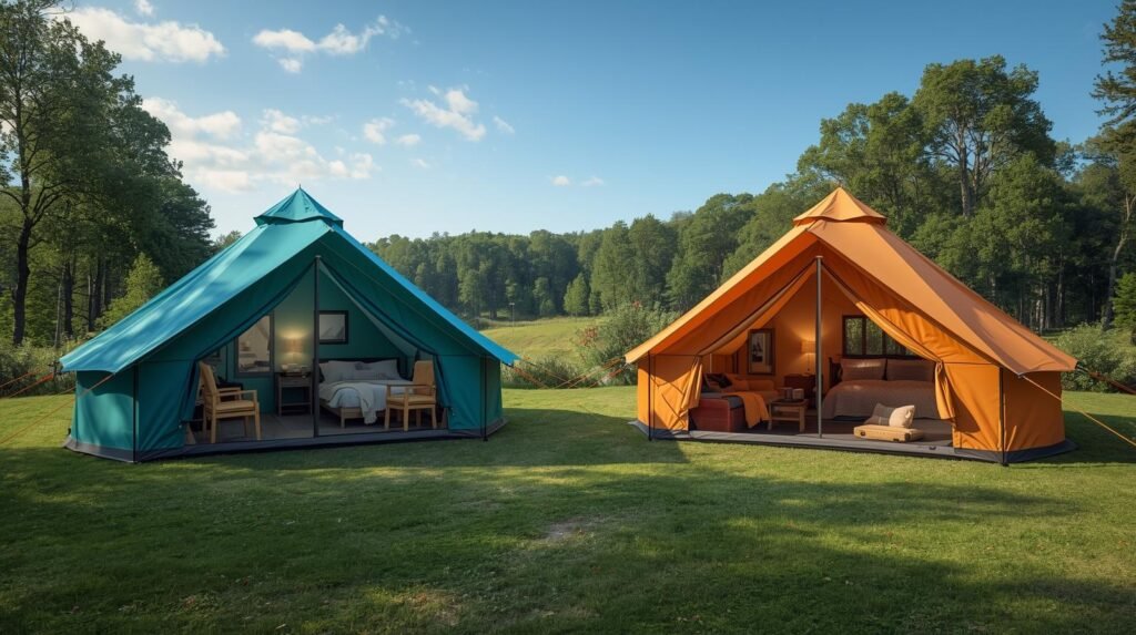 Familienzelte mit mehreren Raeumen - Camping Check
