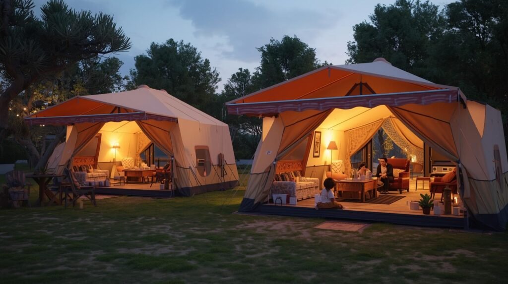 Familienzelte mit mehreren Raeumen 4 - Camping Check