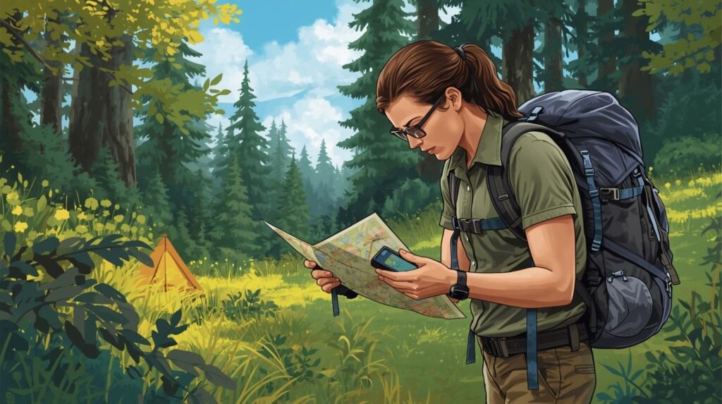 Verwendung von Karten und GPS Geraeten beim Camping 2 - Camping Check