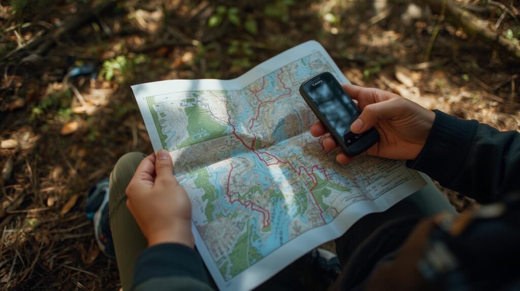 Verwendung von Karten und GPS Geraeten beim Camping 3 - Camping Check