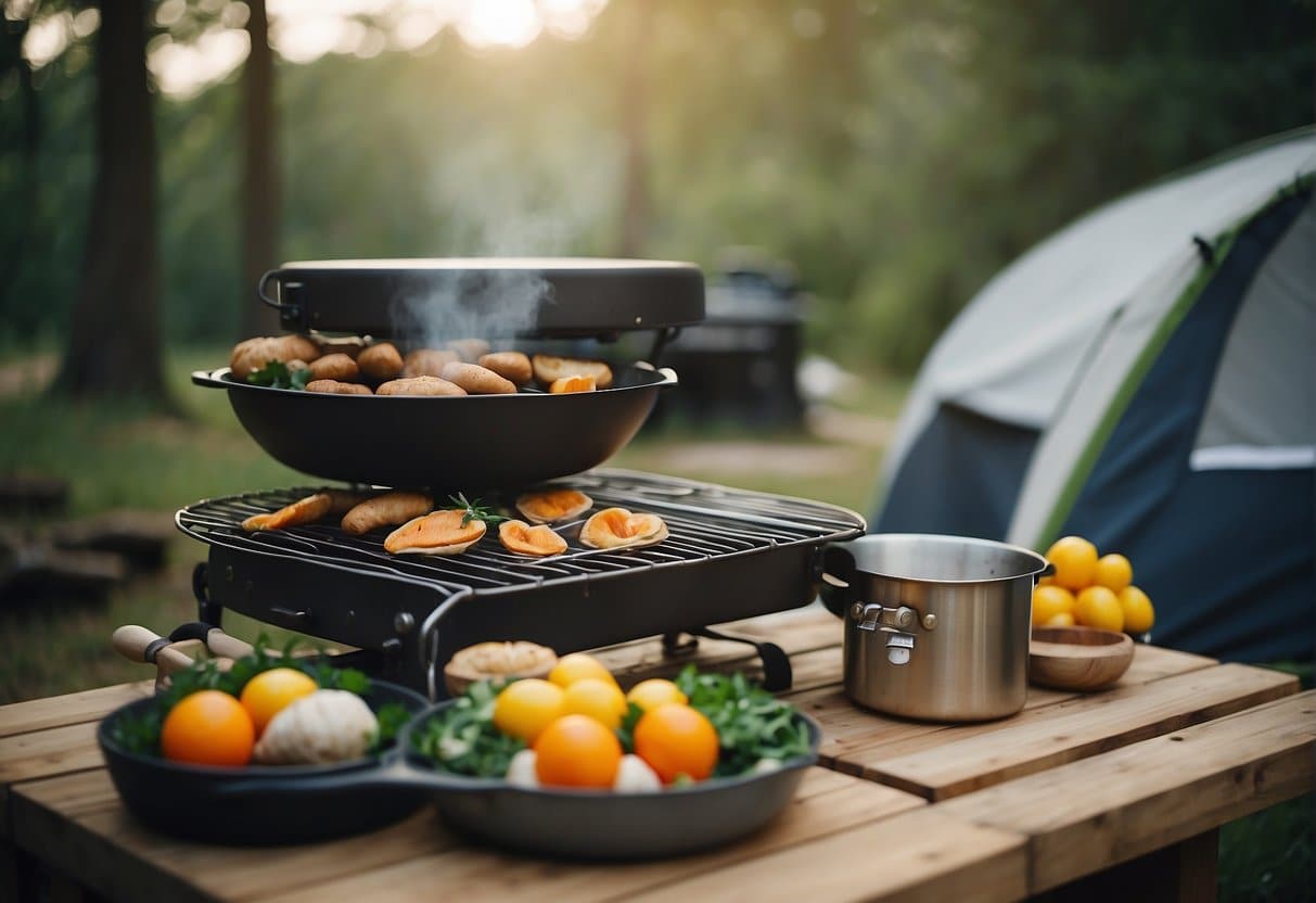 Preparation of spring outdoor kitchen: simple recipes for camping